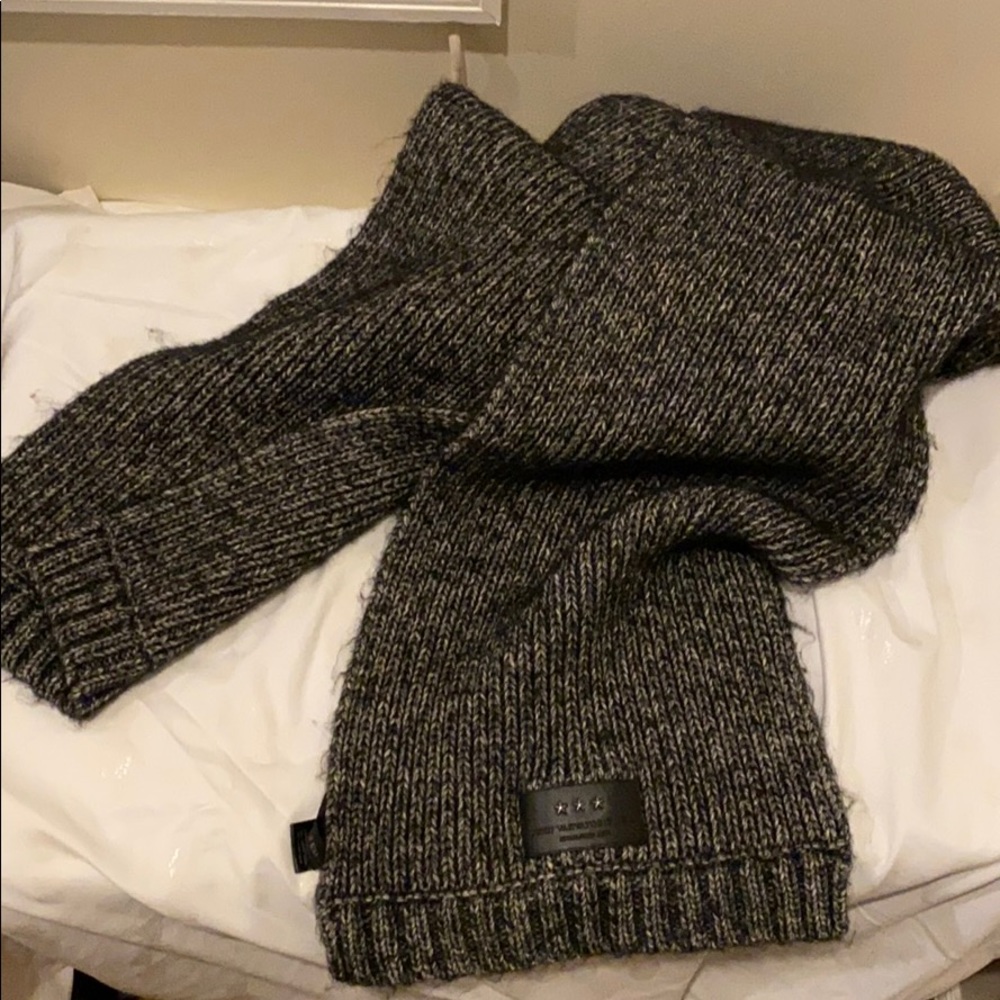 John Varvatos cotton/wool Scarf